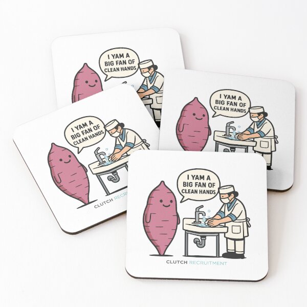 Item preview, I Yam a Big Fan of Clean Hands designed and sold by clutchREC.