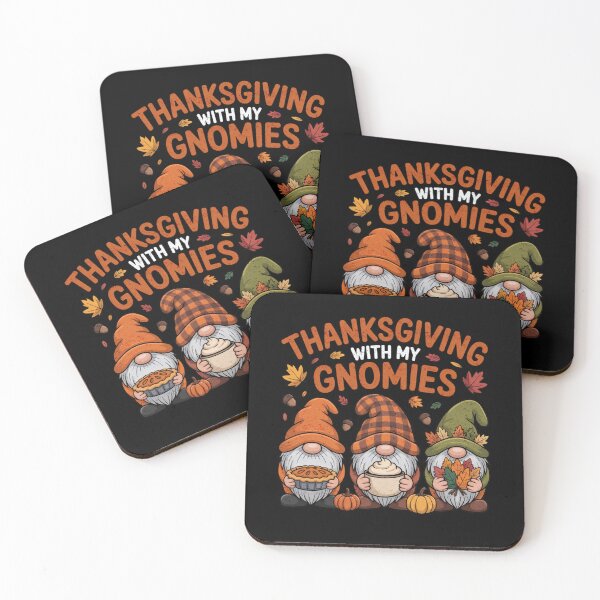 Item preview, Thanksgiving With My Gnomies Fall Gnome Design designed and sold by FreshVibe Prints.