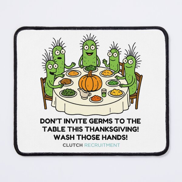 Item preview, Don't Invite Germs to the Table this Thanksgiving! designed and sold by clutchREC.