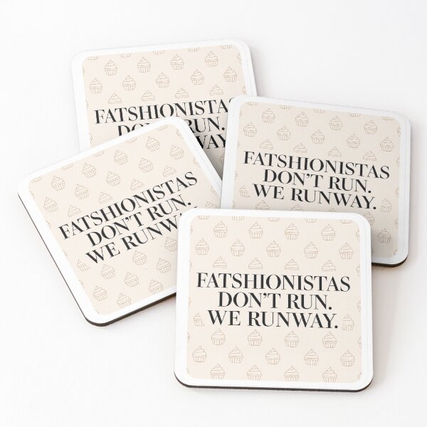 Item preview, Fatshionista Motto designed and sold by GnomeChompsky.