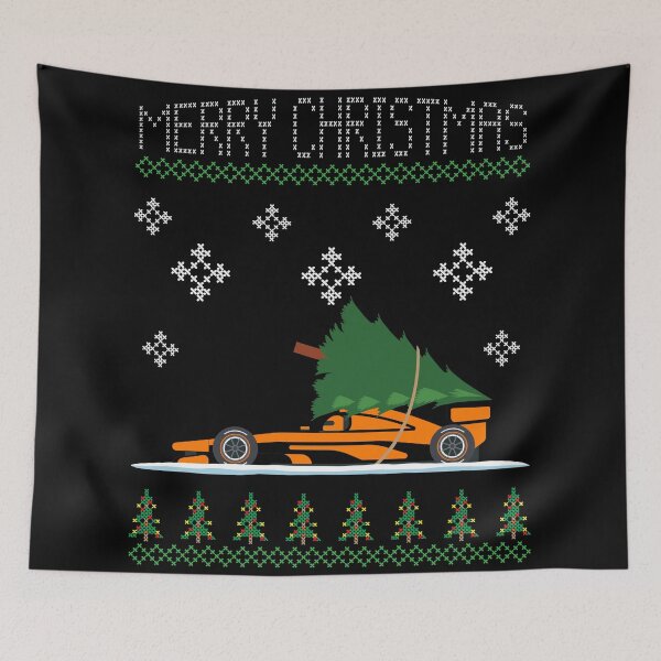 Item preview, Orange Formula Christmas Car designed and sold by HSDESIGNS  SHOP.