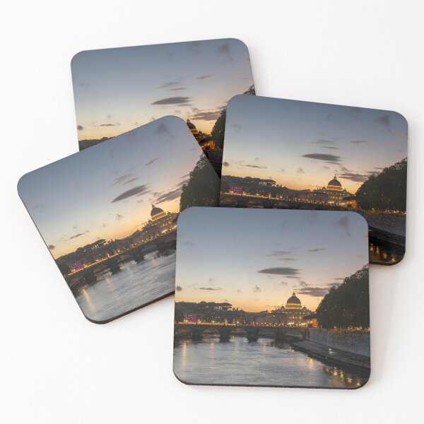 Item preview, Dusk Skies over St. Peter's Basilica, Rome, Italy designed and sold by Kasia Design.