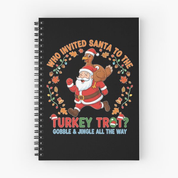 Item preview, Gobble Squad – Thanksgiving Running Team (with Santa!) designed and sold by A-Szczesniak.