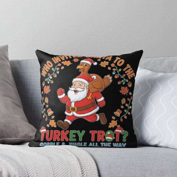 Item preview, Gobble Squad – Thanksgiving Running Team (with Santa!) designed and sold by A-Szczesniak.