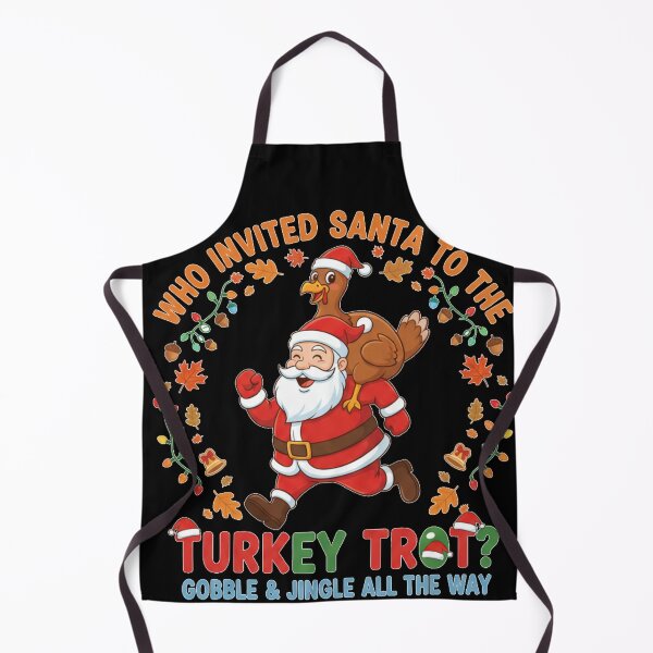 Item preview, Gobble Squad – Thanksgiving Running Team (with Santa!) designed and sold by A-Szczesniak.