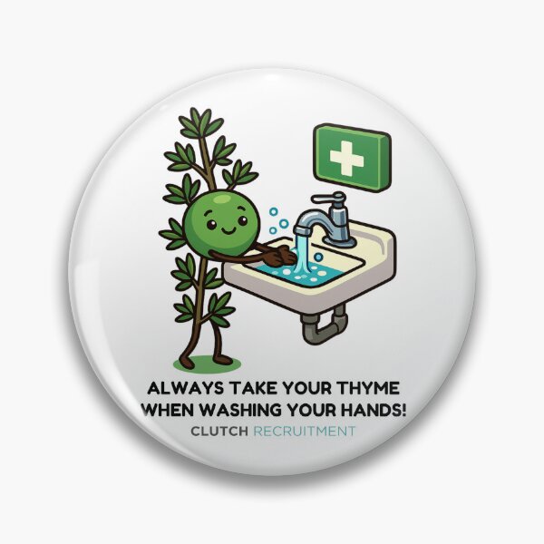 Item preview, Always Take Your 'Thyme' When Washing Your Hands! designed and sold by clutchREC.