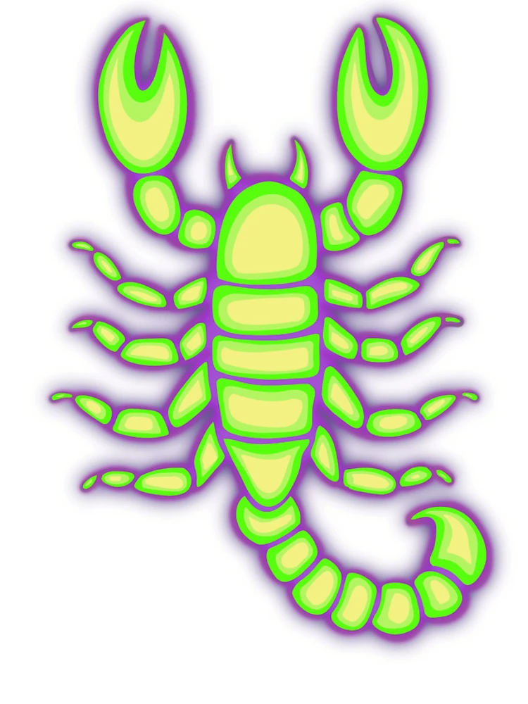 Thumbnail 5 of 5, iPhone Case, Neon Scorpion designed and sold by Rylee Mitchell.