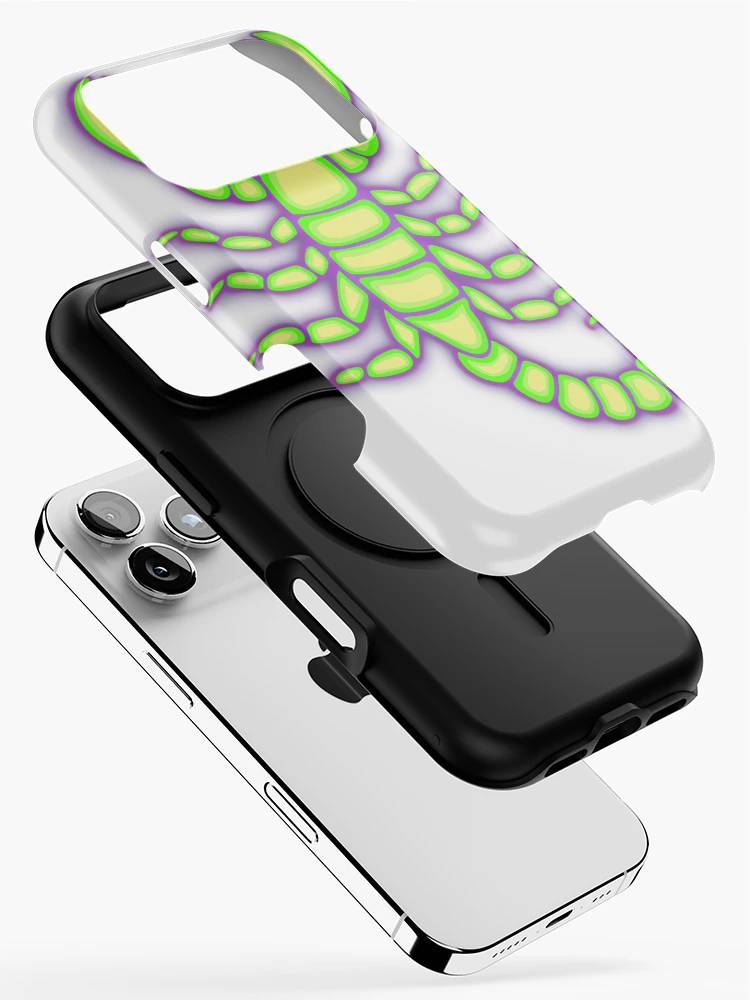 Thumbnail 2 of 4, iPhone Case, Neon Scorpion designed and sold by Rylee Mitchell.