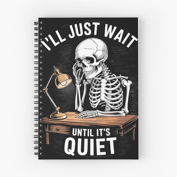 Item preview, I'll Just Wait Until It's Quiet Teachers  designed and sold by lilLilaBatArt.