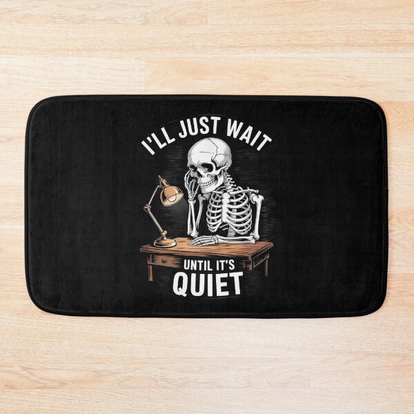 Item preview, I'll Just Wait Until It's Quiet Teachers  designed and sold by lilLilaBatArt.