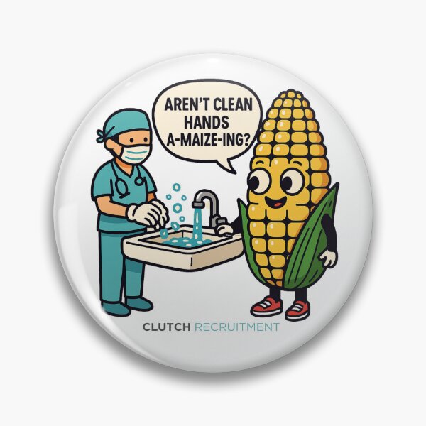 Item preview, Aren't Clean Hands A-maize-ing? designed and sold by clutchREC.
