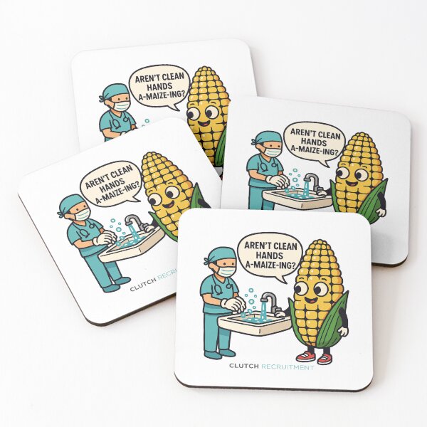Item preview, Aren't Clean Hands A-maize-ing? designed and sold by clutchREC.