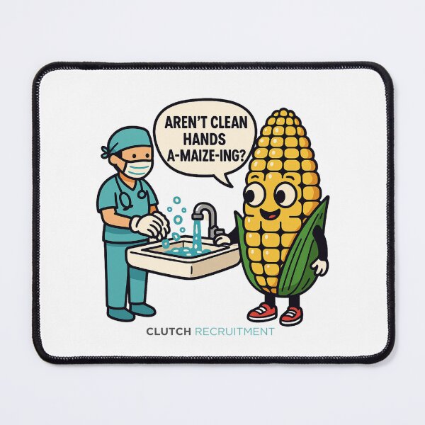 Item preview, Aren't Clean Hands A-maize-ing? designed and sold by clutchREC.