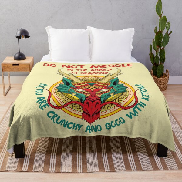Item preview, Funny Sarcasm Do Not Meddle In The Affairs Of Dragons For You Are Crunchy designed and sold by Zayavca.