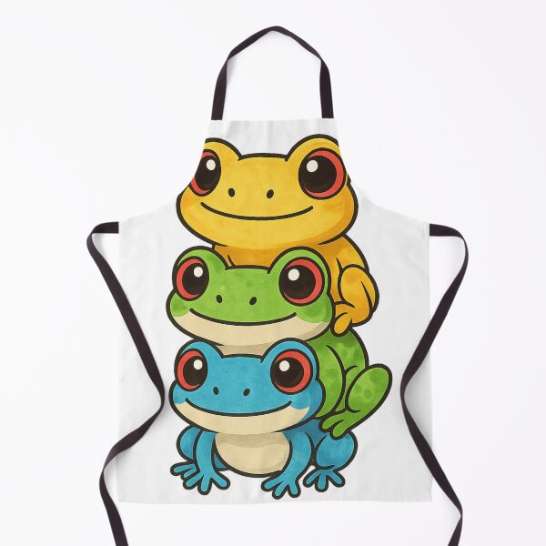 Item preview, Kawaii Frog Stack Cute Cartoon Frogs Stacking Colorful designed and sold by haitrieuic96.