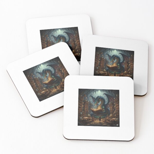Item preview, The Secret Library of the Wise Dragon designed and sold by Estudio101.