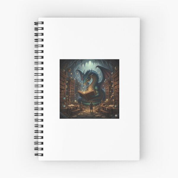 Item preview, The Secret Library of the Wise Dragon designed and sold by Estudio101.