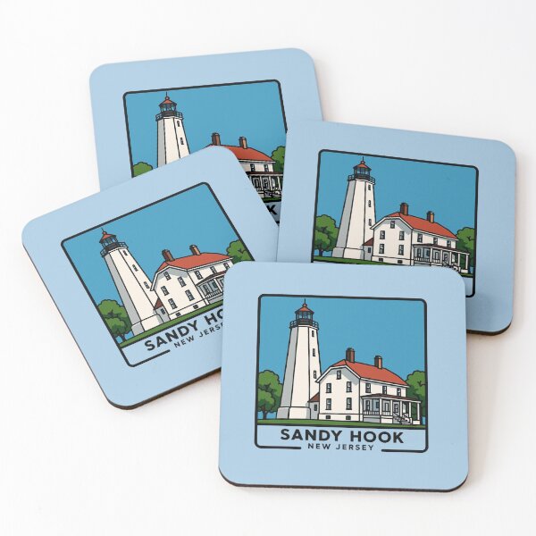 Item preview, Sandy Hook, New Jersey, Lighthouse designed and sold by Myra365Art.