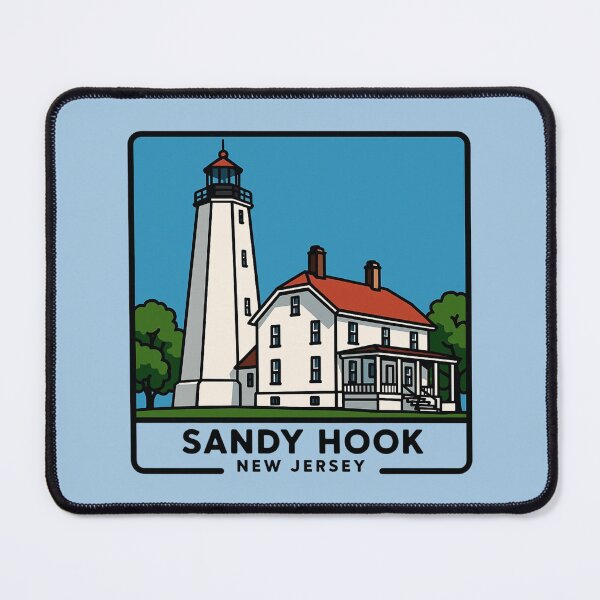 Item preview, Sandy Hook, New Jersey, Lighthouse designed and sold by Myra365Art.