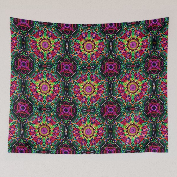 Item preview, Psychedelic Mandala Art That Feels Like a Journey Inward designed and sold by HLPsychDesigns.