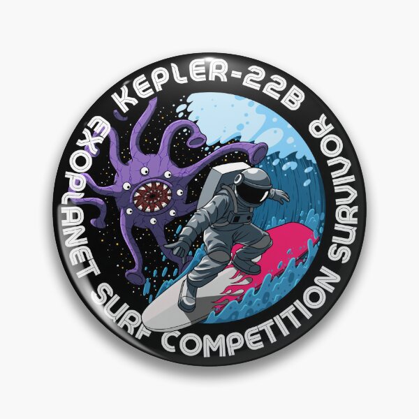 Item preview, Kepler-22B Exoplanet Surf Competition Survivor designed and sold by CrazyLooms.