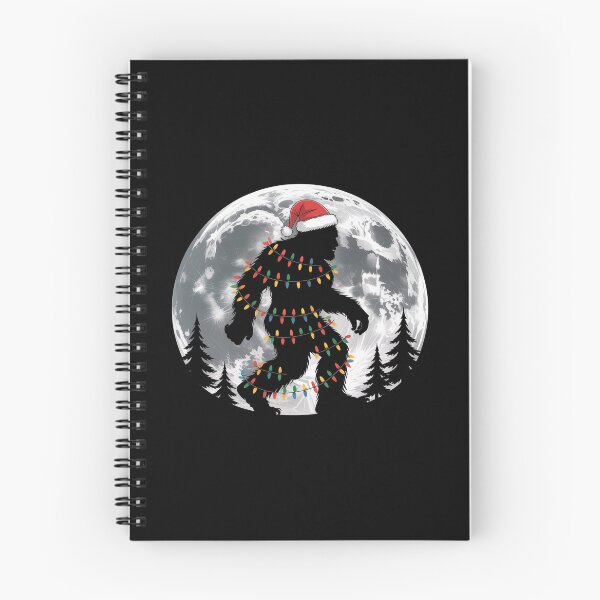 Item preview, Santa Bigfoot Christmas Lights Sasquatch designed and sold by JonGogue.