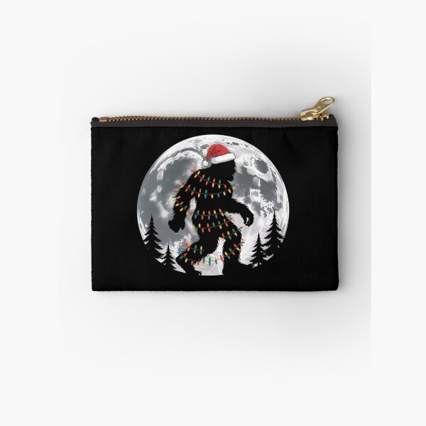 Item preview, Santa Bigfoot Christmas Lights Sasquatch designed and sold by JonGogue.