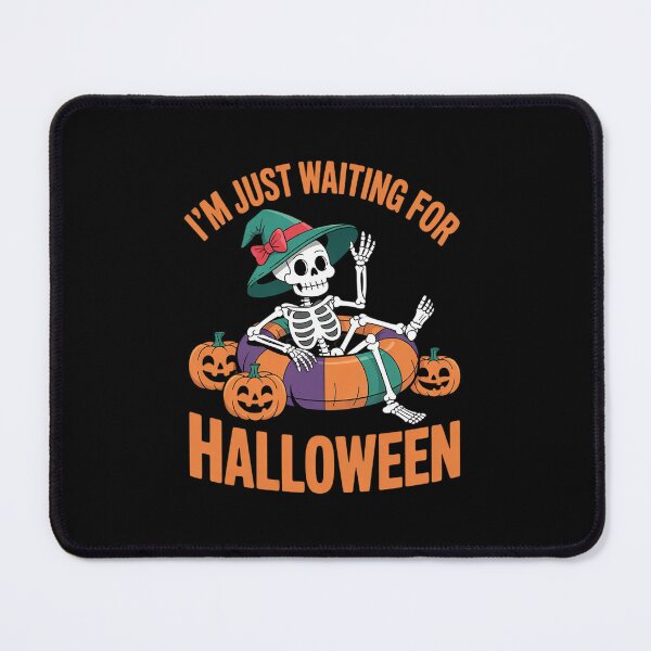 Item preview, I'm Just Waiting for Halloween designed and sold by lilLilaBatArt.