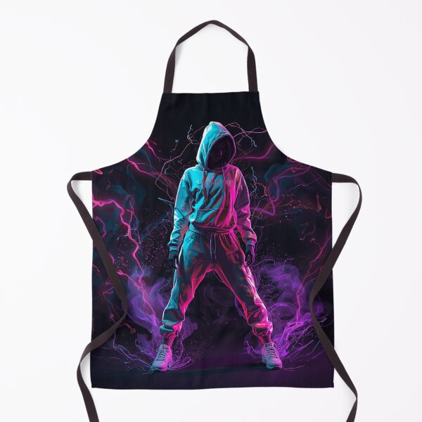 Item preview, Electric Street Dancer — Neon Energy Urban Art designed and sold by PLUSHIWORLDtm.