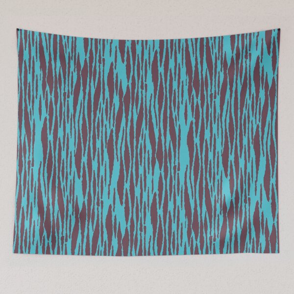 Item preview, Artistic fibers. Light blue and burgundy version designed and sold by Alex  Blud.