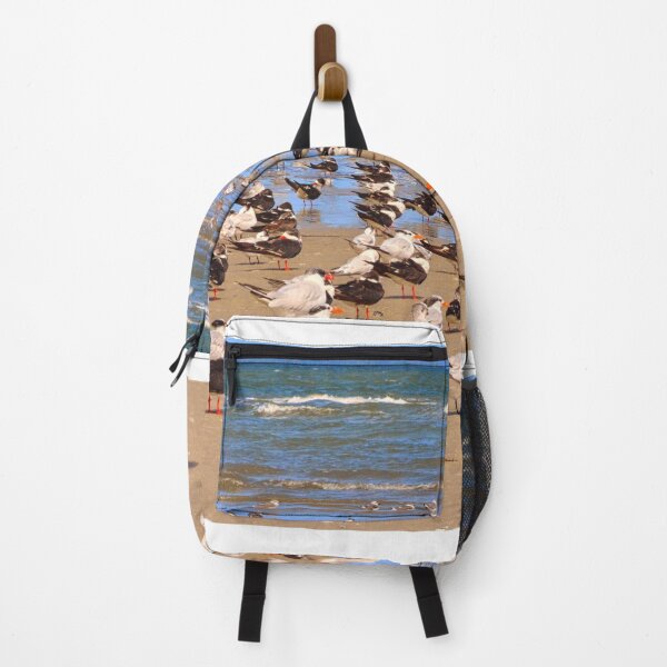 Item preview, Seagulls Flocking on Hilton Head Beach designed and sold by LisaWootenPhoto.