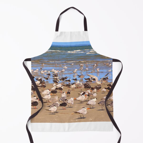 Item preview, Seagulls Flocking on Hilton Head Beach designed and sold by LisaWootenPhoto.