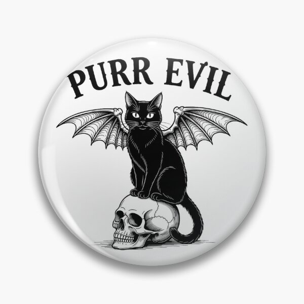 Item preview, Purr Evil Cat  designed and sold by J-CCreations.
