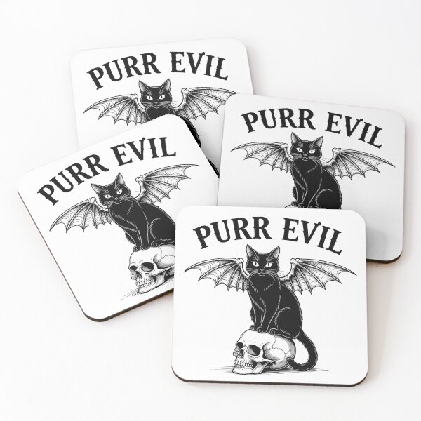 Item preview, Purr Evil Cat  designed and sold by J-CCreations.
