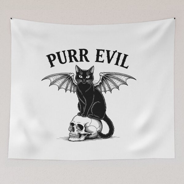 Item preview, Purr Evil Cat  designed and sold by J-CCreations.