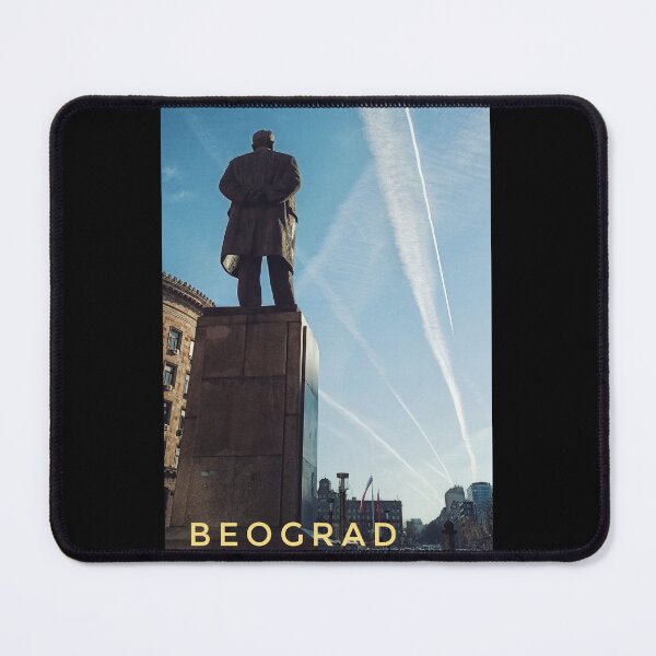 Item preview, Nikola Pašić Statue, Belgrade - Contrails Over Serbian Politician designed and sold by SergioMiklos.