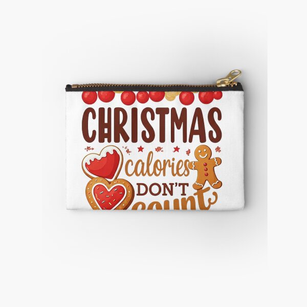 Item preview, Design amuzant de Crăciun – Caloriile de Crăciun nu se pun cu artă Gingerbread și biscuiți” designed and sold by PixelVibe782.