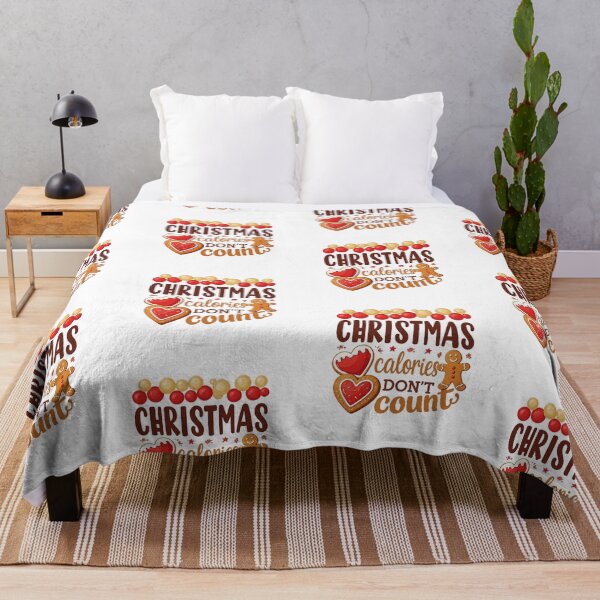 Item preview, Design amuzant de Crăciun – Caloriile de Crăciun nu se pun cu artă Gingerbread și biscuiți” designed and sold by PixelVibe782.