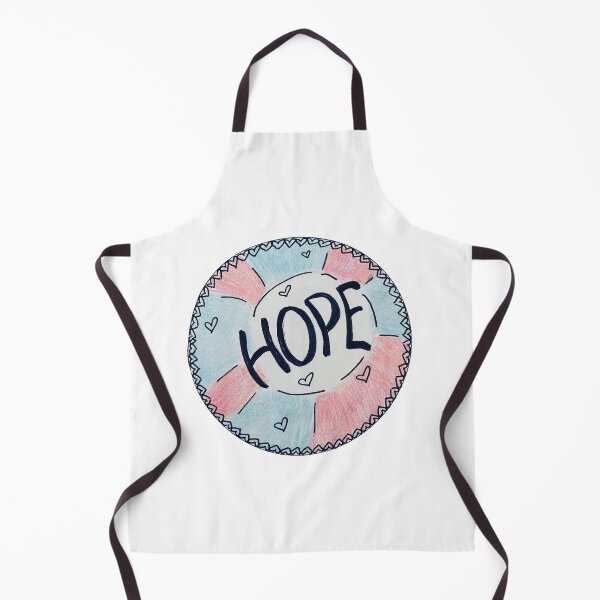 Item preview, Original Drawing “Hope” - Colored Pencil Transgender Pride Art designed and sold by JamesDArting.