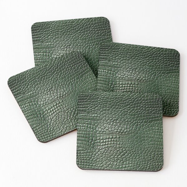 Item preview, Grain Dark Green Leather designed and sold by DigitaICraft.