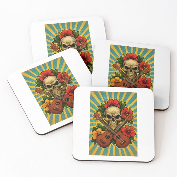 Item preview, Uke and skull designed and sold by Llewynn1225.