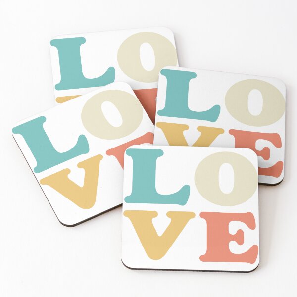Item preview, 70s LOVE Retro Typographic Design designed and sold by NataliePaskell.