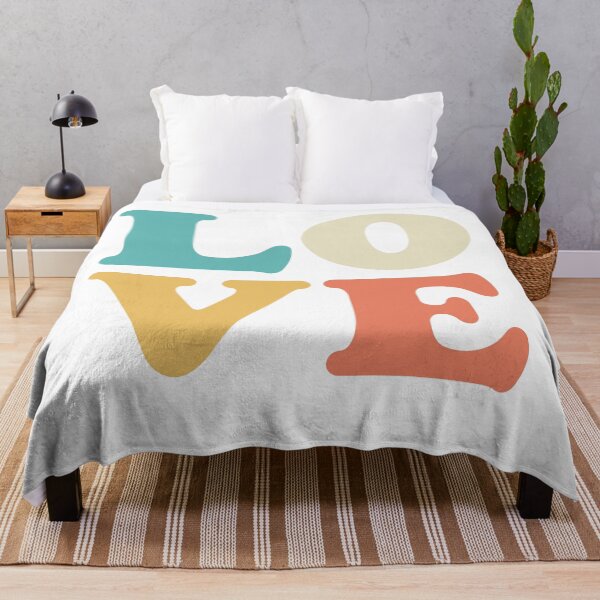 Item preview, 70s LOVE Retro Typographic Design designed and sold by NataliePaskell.