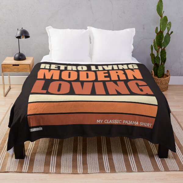 Item preview, Retro living, modern loving designed and sold by Megadorim.