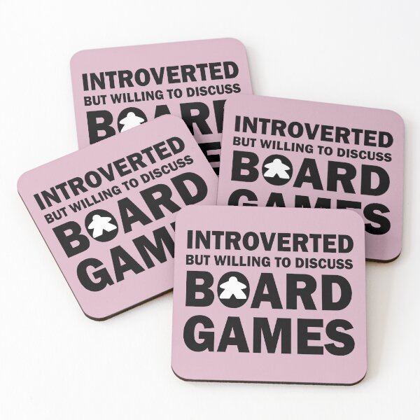 Item preview, Introverted but willing to discuss Board Games designed and sold by Sky-99.