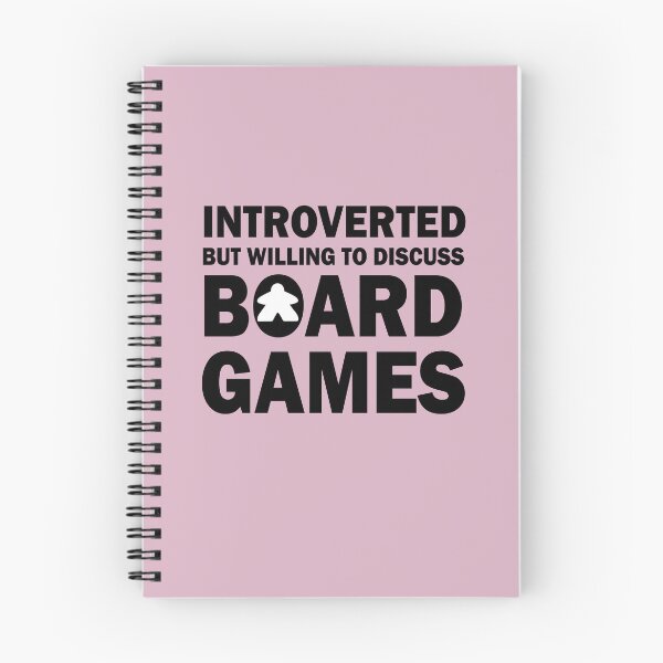 Item preview, Introverted but willing to discuss Board Games designed and sold by Sky-99.