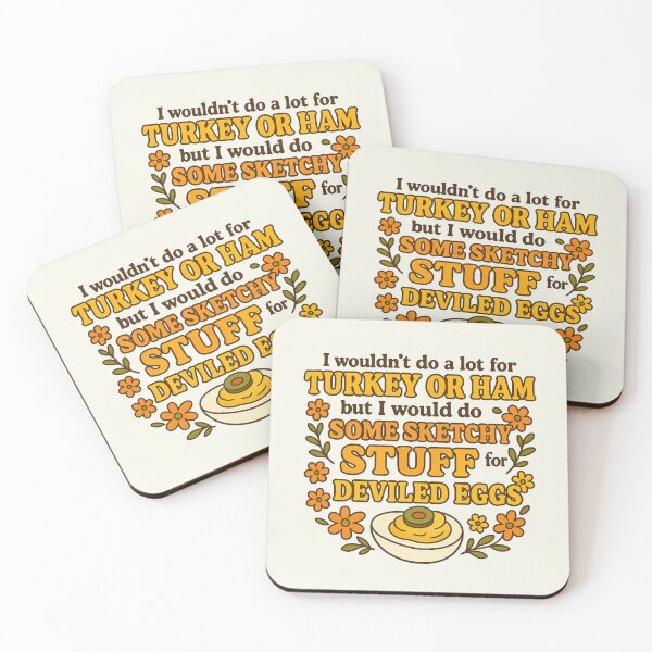 Item preview, Deviled Eggs Food Holidays Thanksgiving Xmas Floral Vintage designed and sold by SunfullyYours.