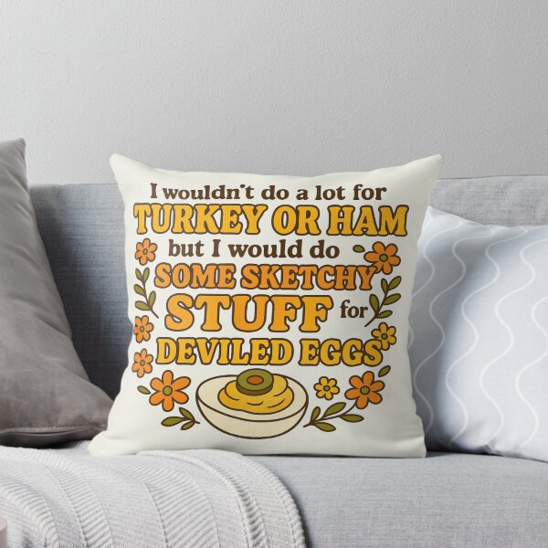 Item preview, Deviled Eggs Food Holidays Thanksgiving Xmas Floral Vintage designed and sold by SunfullyYours.