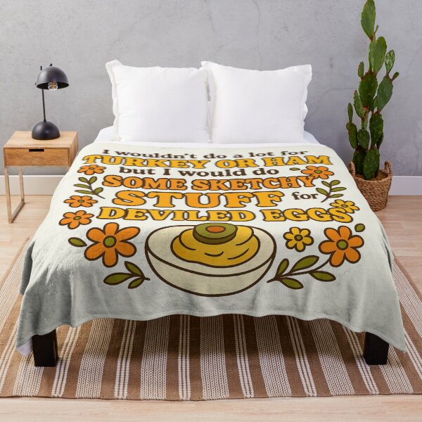 Item preview, Deviled Eggs Food Holidays Thanksgiving Xmas Floral Vintage designed and sold by SunfullyYours.