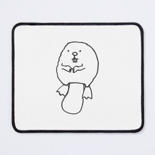 Item preview, badly drawn beaver designed and sold by hanakinart.